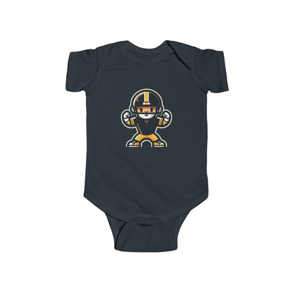Mini Pittsburgh Football Player Infant Bodysuit