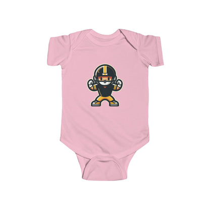 Mini Pittsburgh Football Player Infant Bodysuit