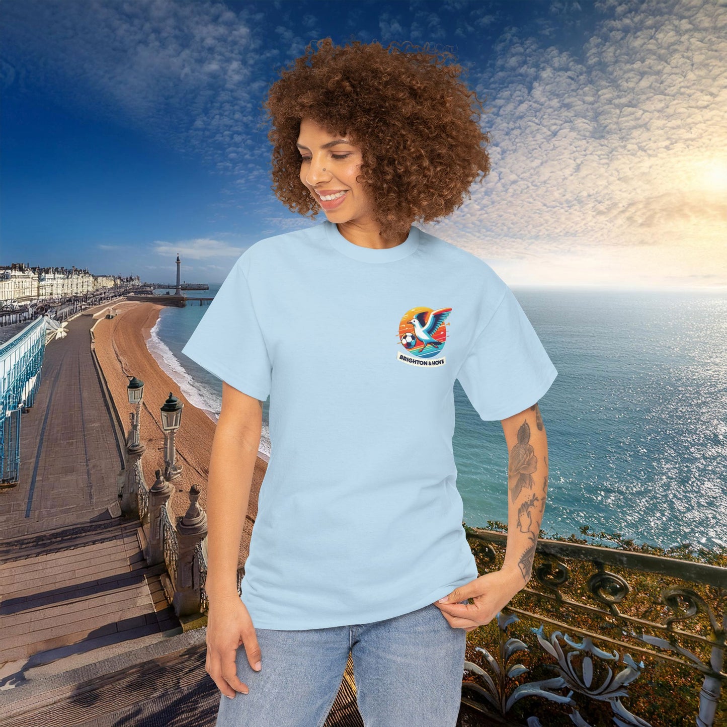 Brighton & Hove Albion Seagull Logo Tee