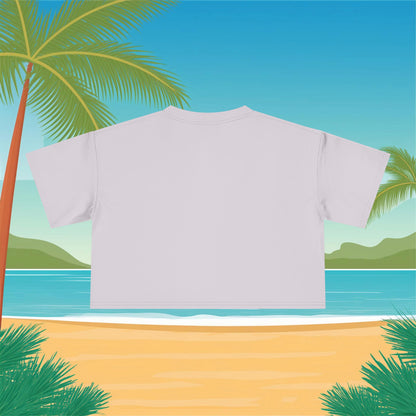 Rainbow Ohana Women's Crop Tee