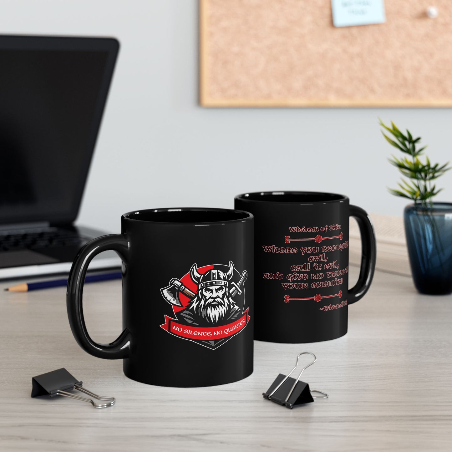 No Silence, No Quarter Ceramic Mug (11oz/15oz)
