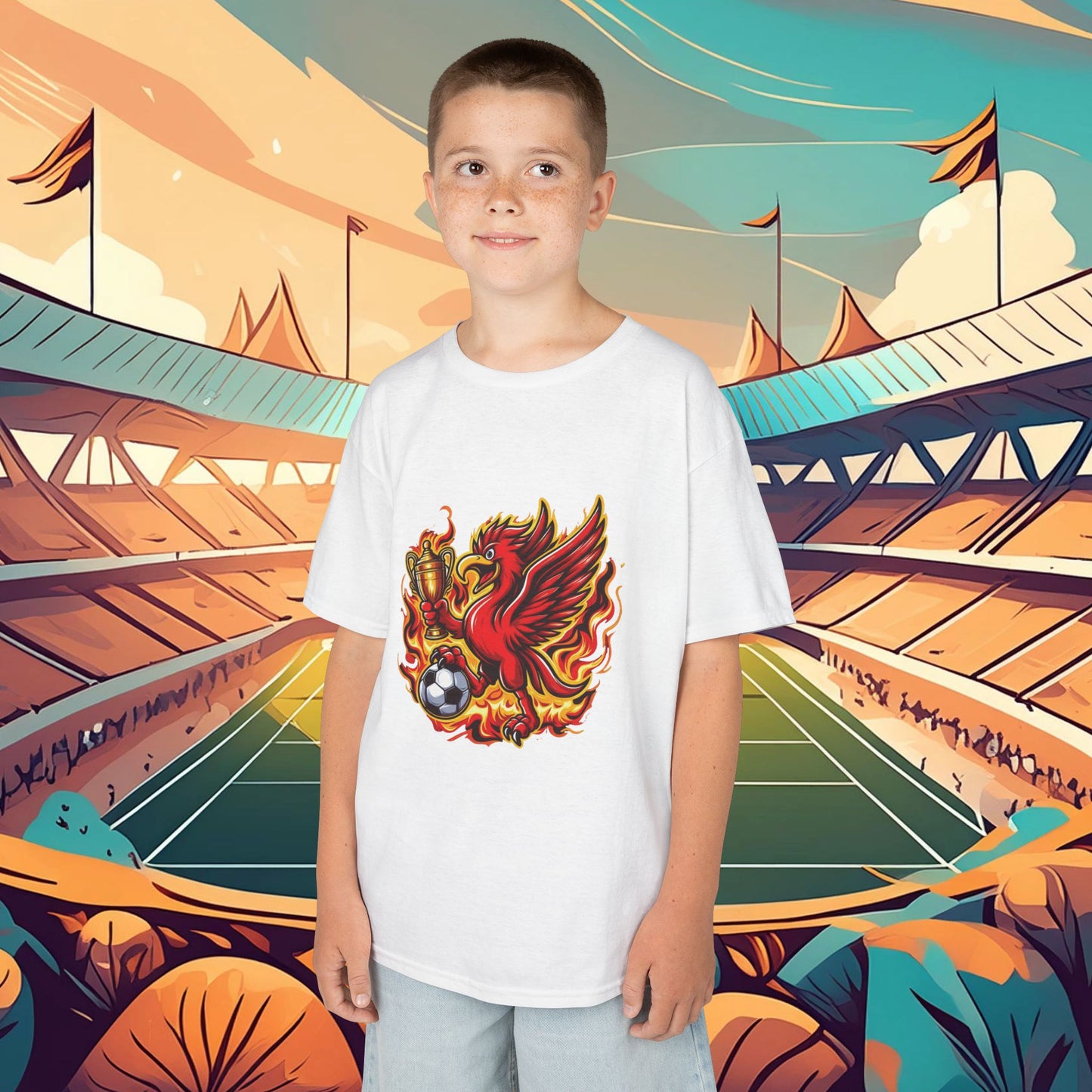 Liverpool Flames Kids Tee