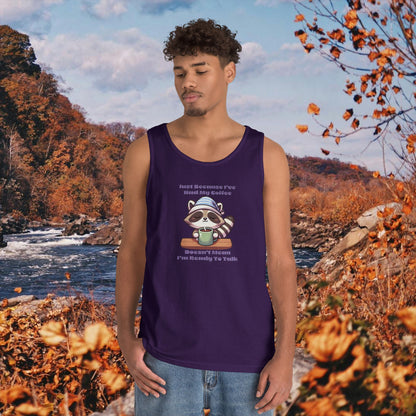 Raccoon Coffee Tank Top