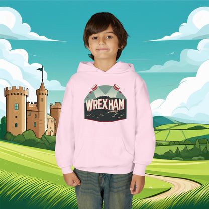 Wrexham Hollywood Sign Youth Hoodie