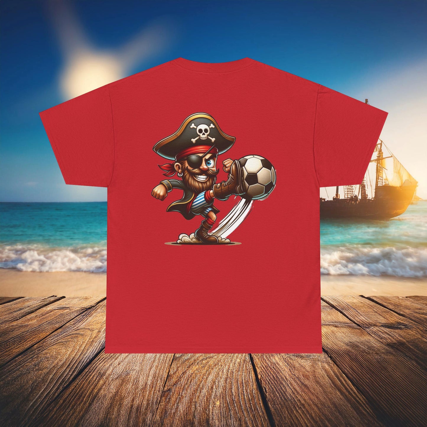 St Pauli Pirate Soccer Tee