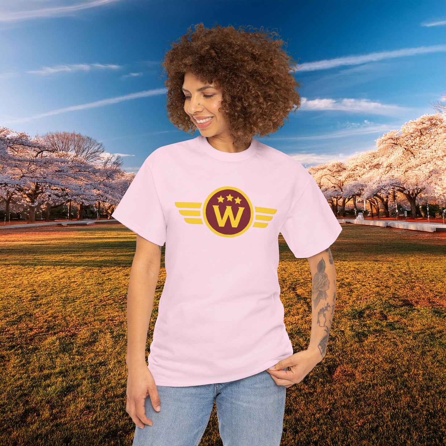 Washington DC Football Logo Tee