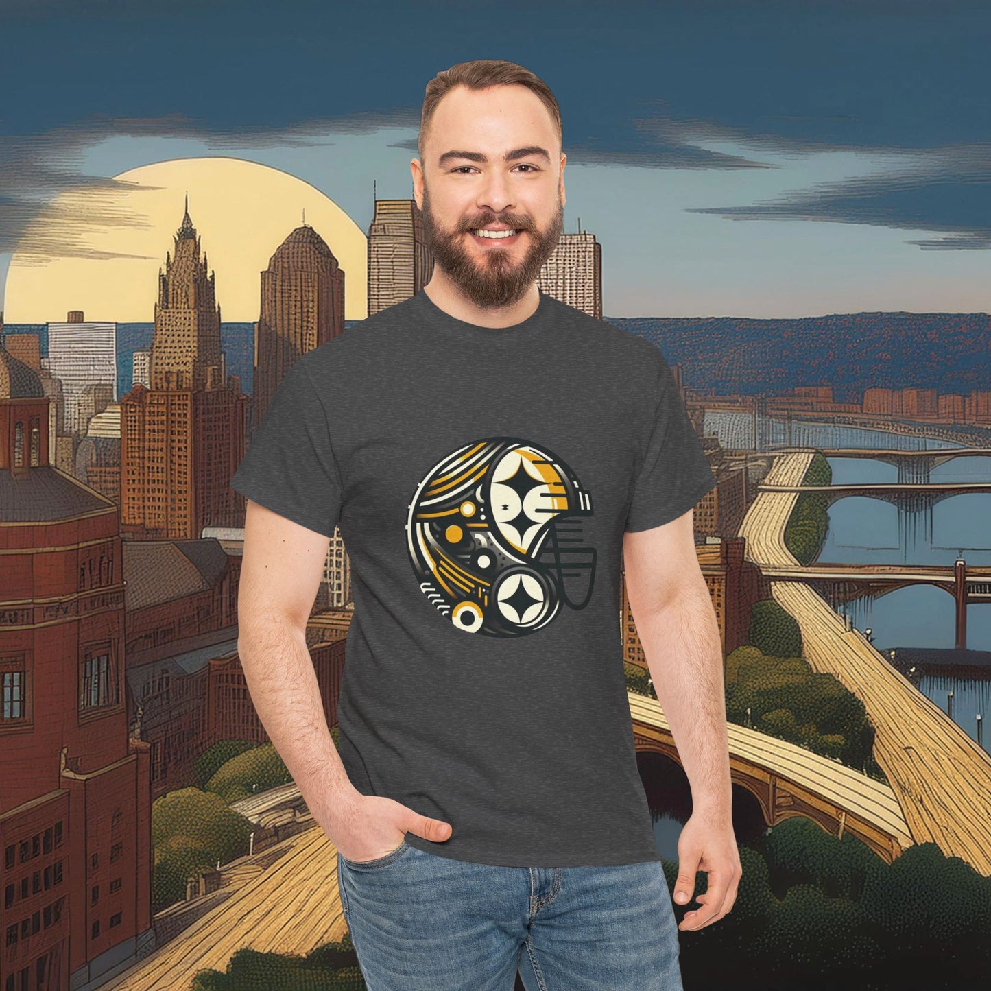 Pittsburgh Football Crest Tee