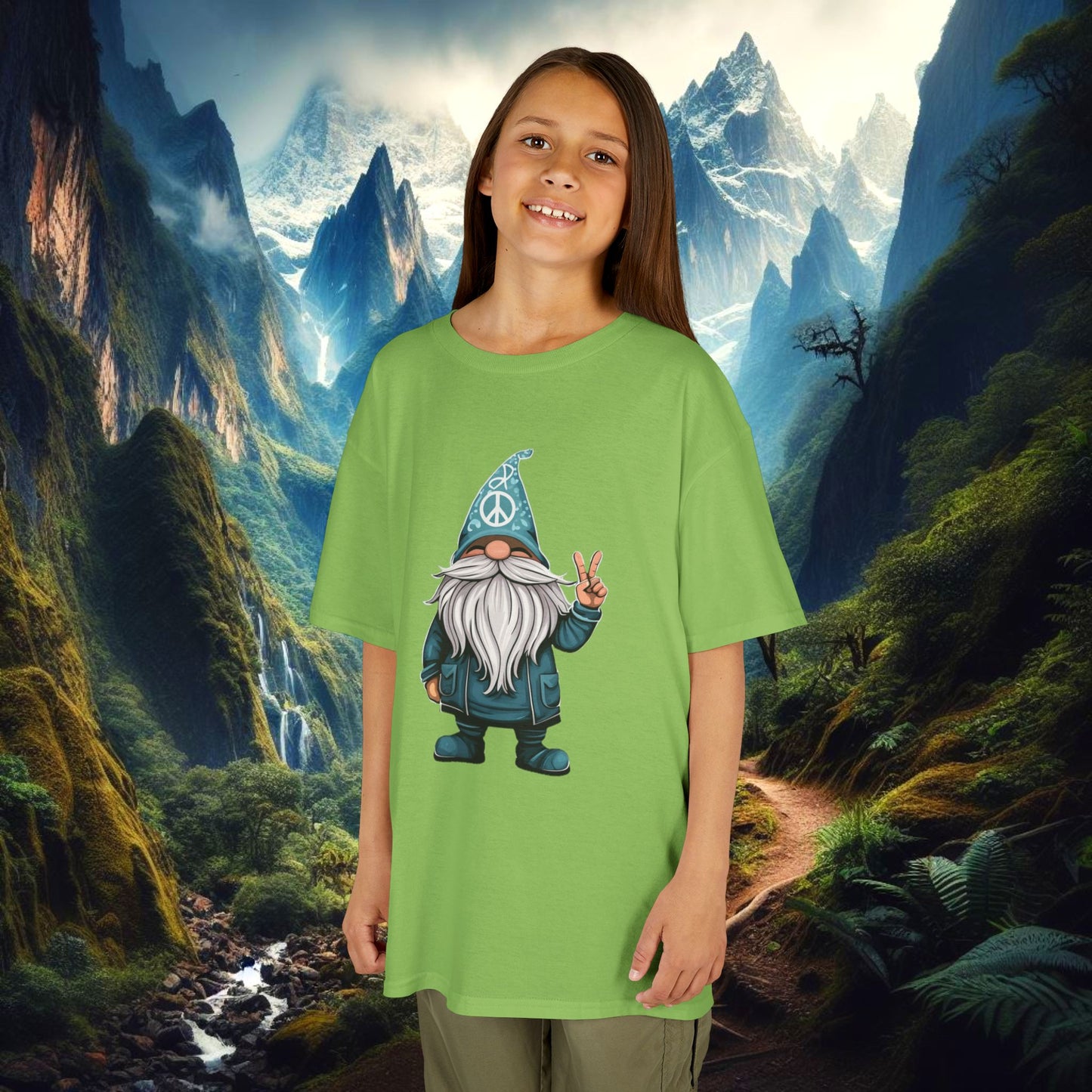 Peace Gnome Kids Tee