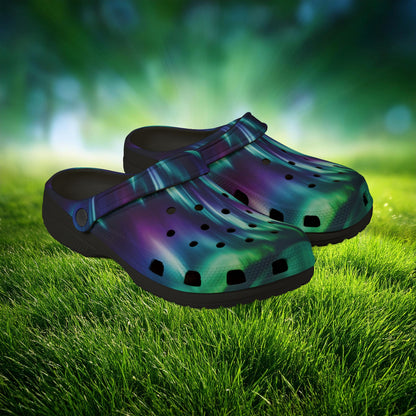 Northern Lights Foam Clogs