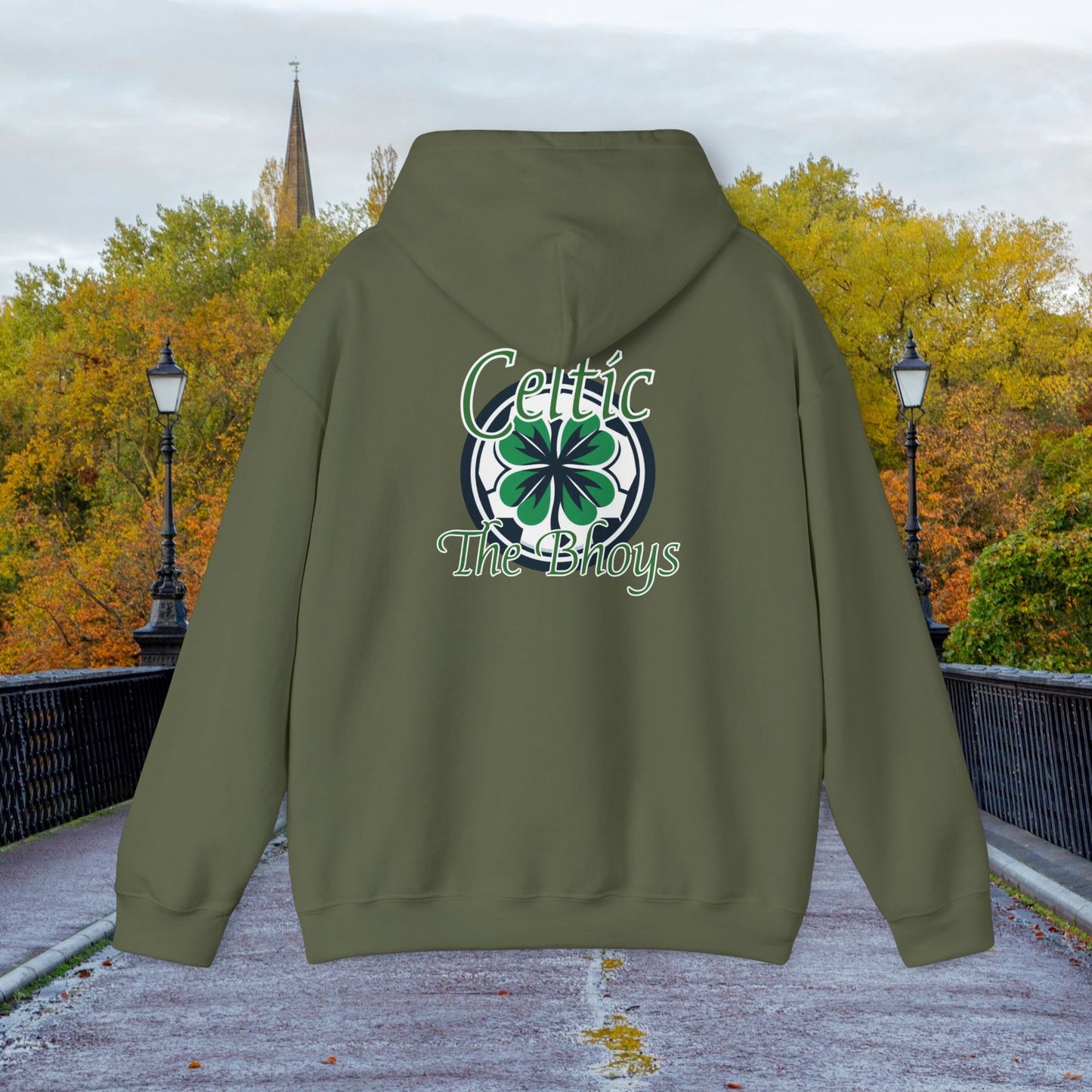 Celtic FC The Bhoys Logo Hoodie