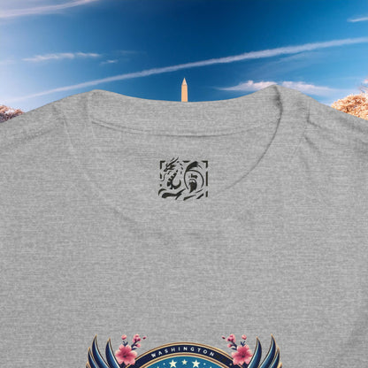 Washington Cherry Blossom Design Toddler Tee