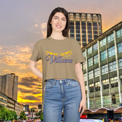 Villans Women's Crop Tee