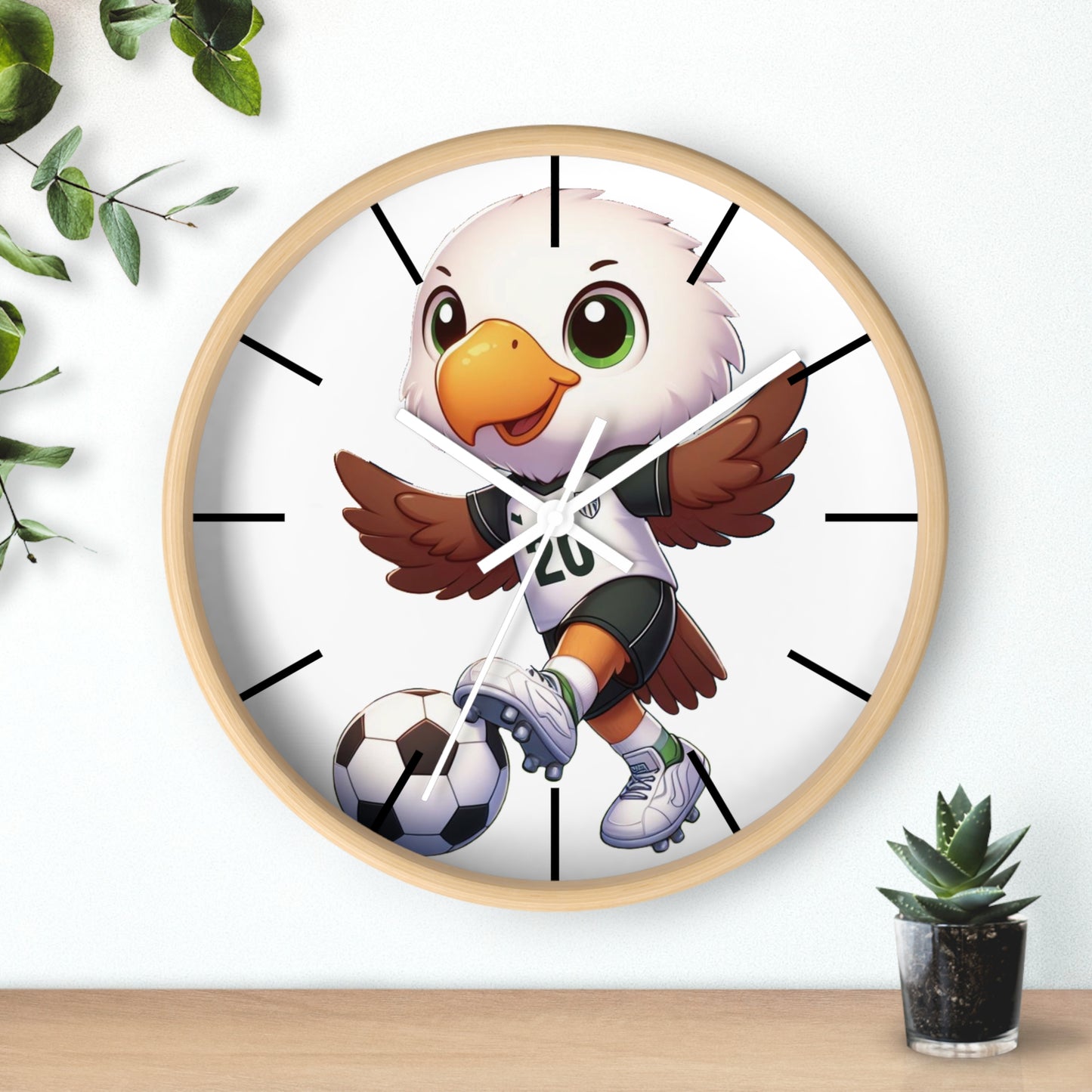 Mini US Fan Wall Clock