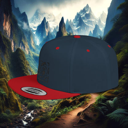 Derek's Designs Flat Bill Snapback