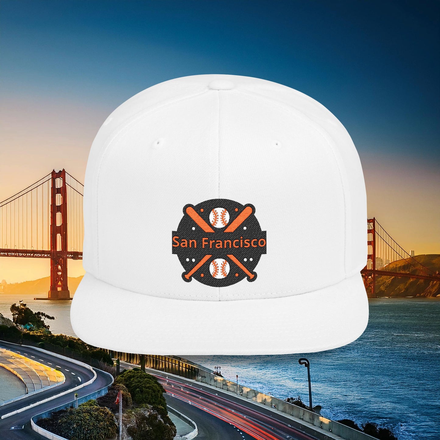 San Francisco Baseball Flat Bill Snapback