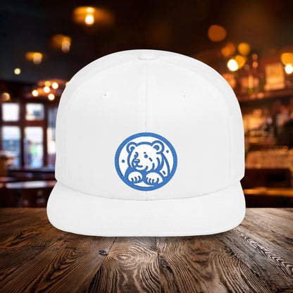Bear Cub Flat Bill Snapback