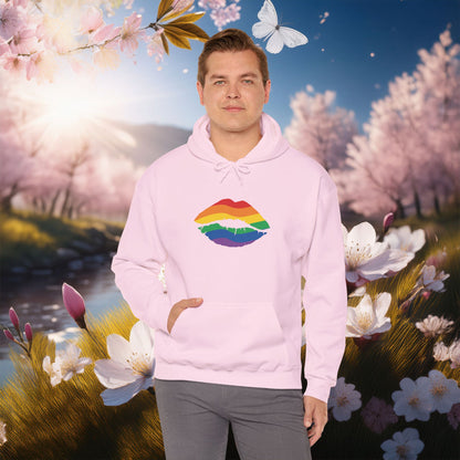 Rainbow Kiss Unisex Hoodie