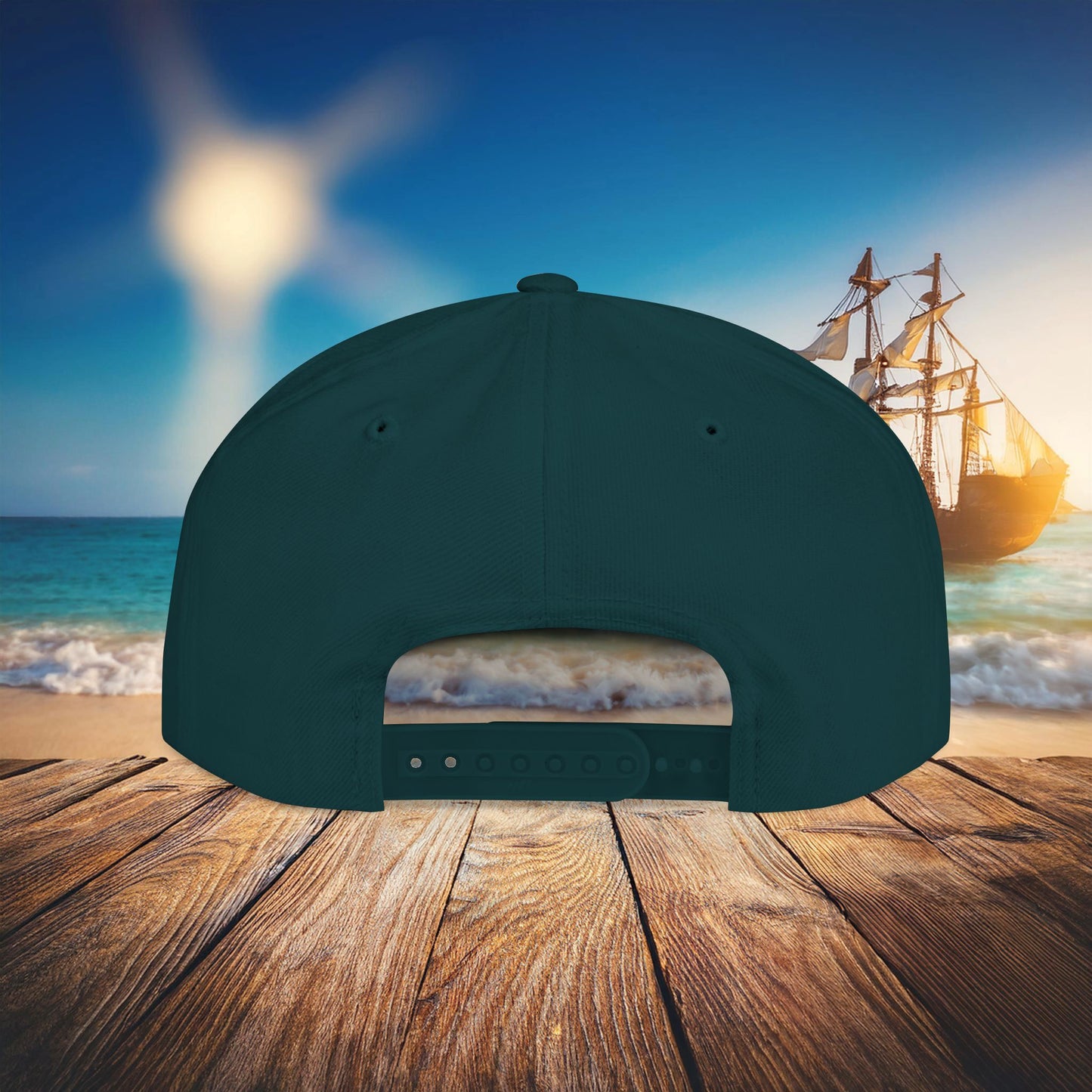 Jolly Roger Flat Bill Snapback