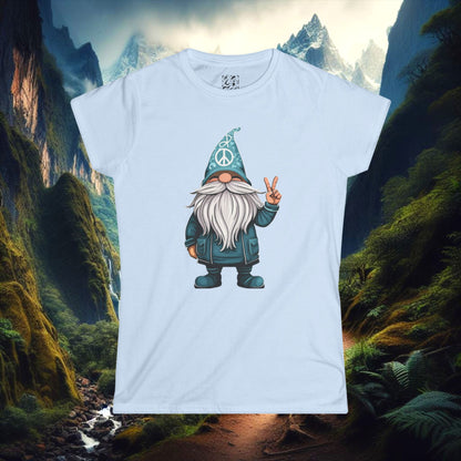 Peace Gnome Women's Softstyle Tee