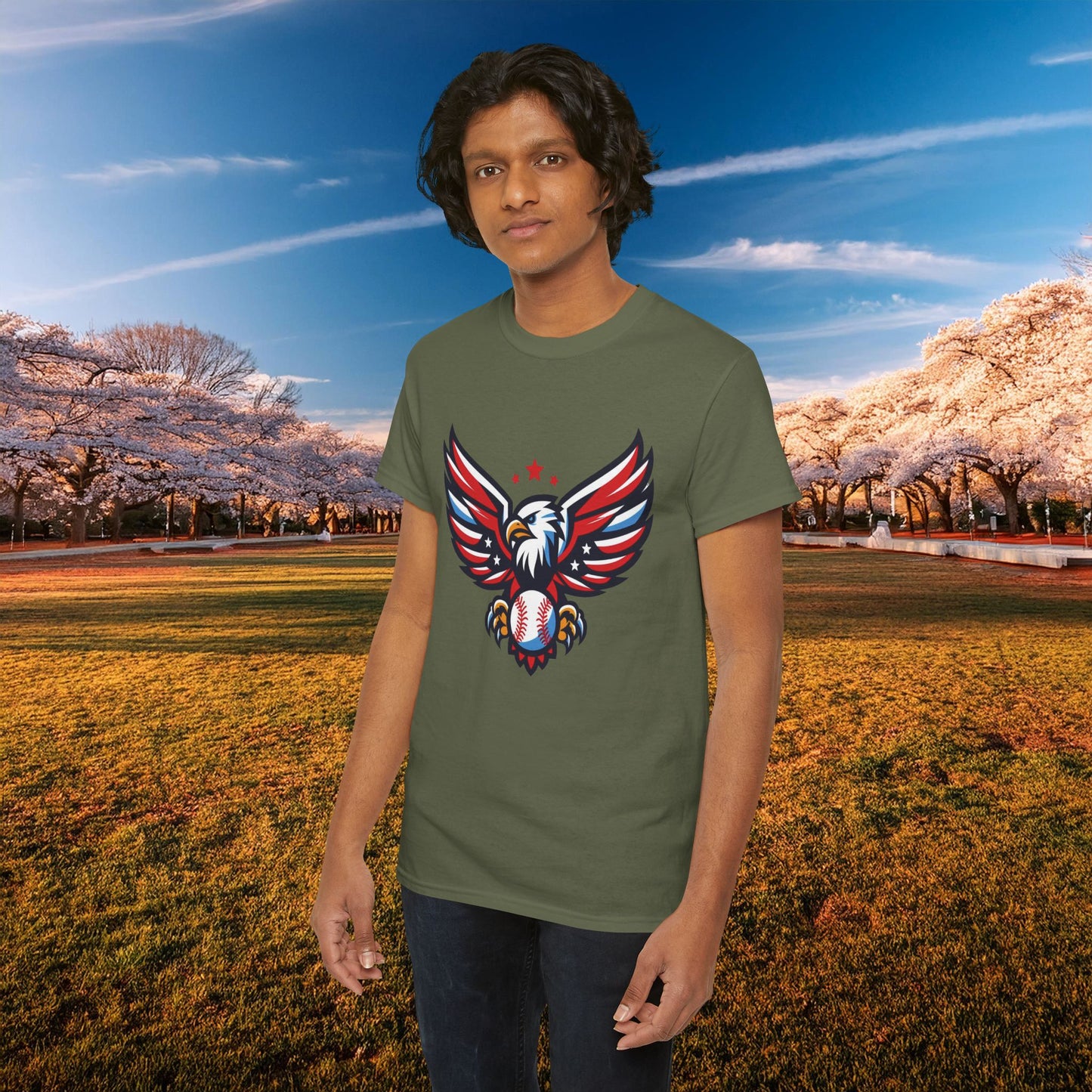 Washington Baseball Eagle Tee