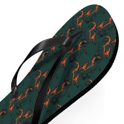 Newcastle Seahorse Flip Flops