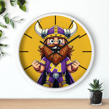 Minnesota Football Fan Wall Clock