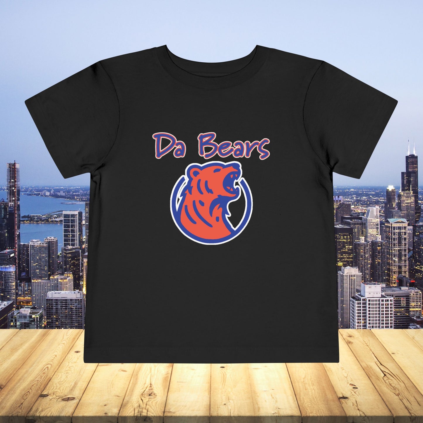 Da Bears Logo Toddler Tee