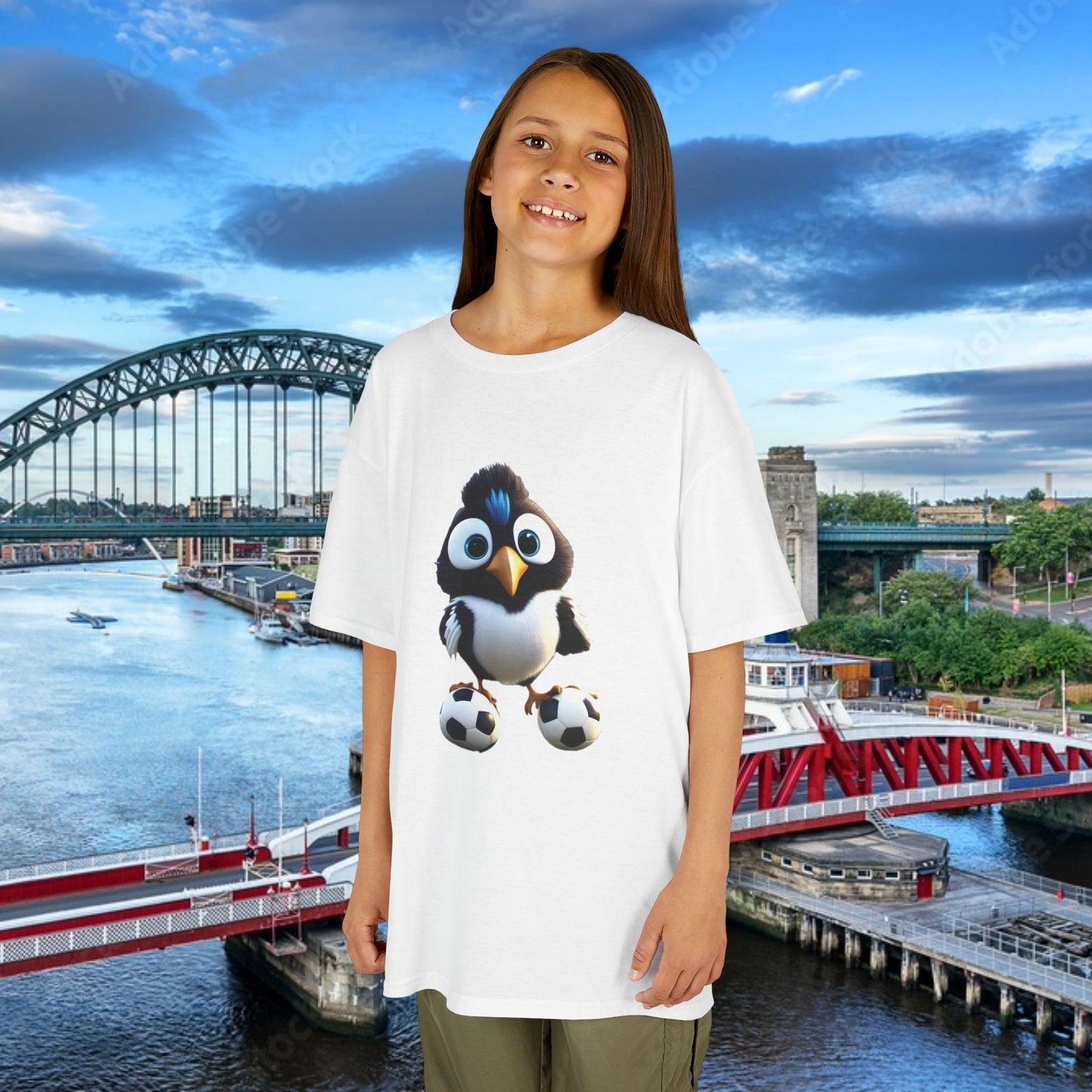 Newcastle United Little Mag Kids Tee