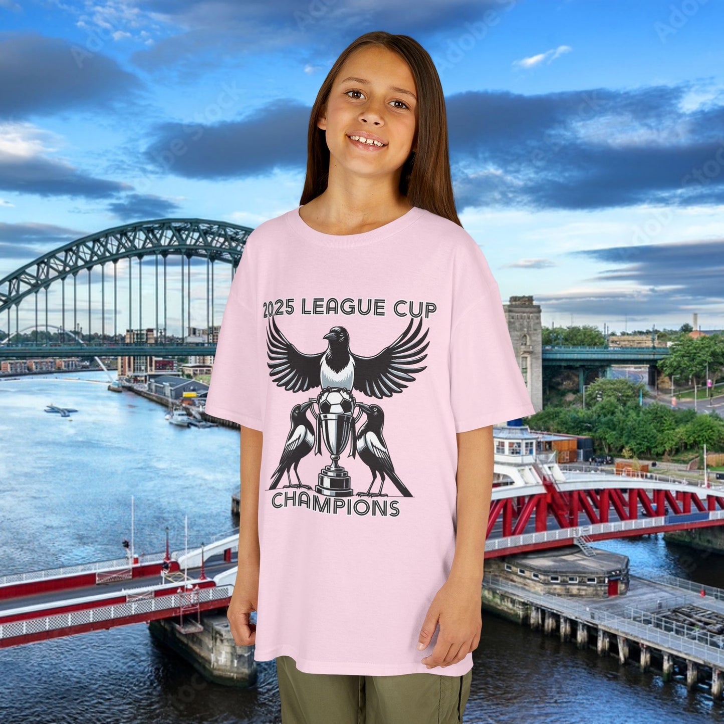 NUFC 2025 Carabao Cup Kids Tee
