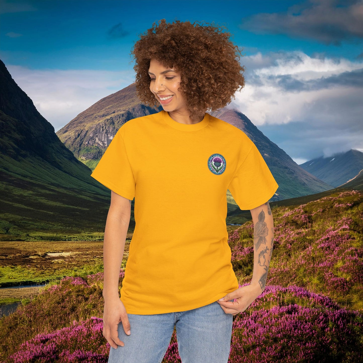 Scotland Tartan Army Tee