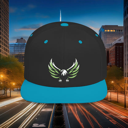 Philadelphia Eagles Logo Flat Bill Snapback