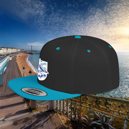 Brighton & Hove Albion Gull Crest Flat Bill Snapback