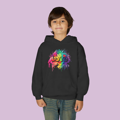Love Color Bomb Youth Hoodie
