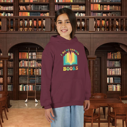 I Read Banned Books Youth Hoodie