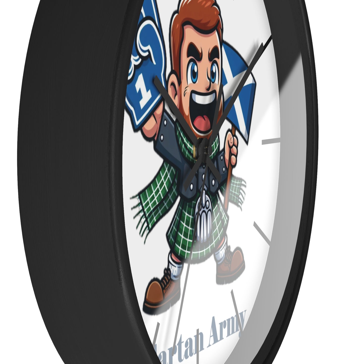 Tartan Army Wall Clock
