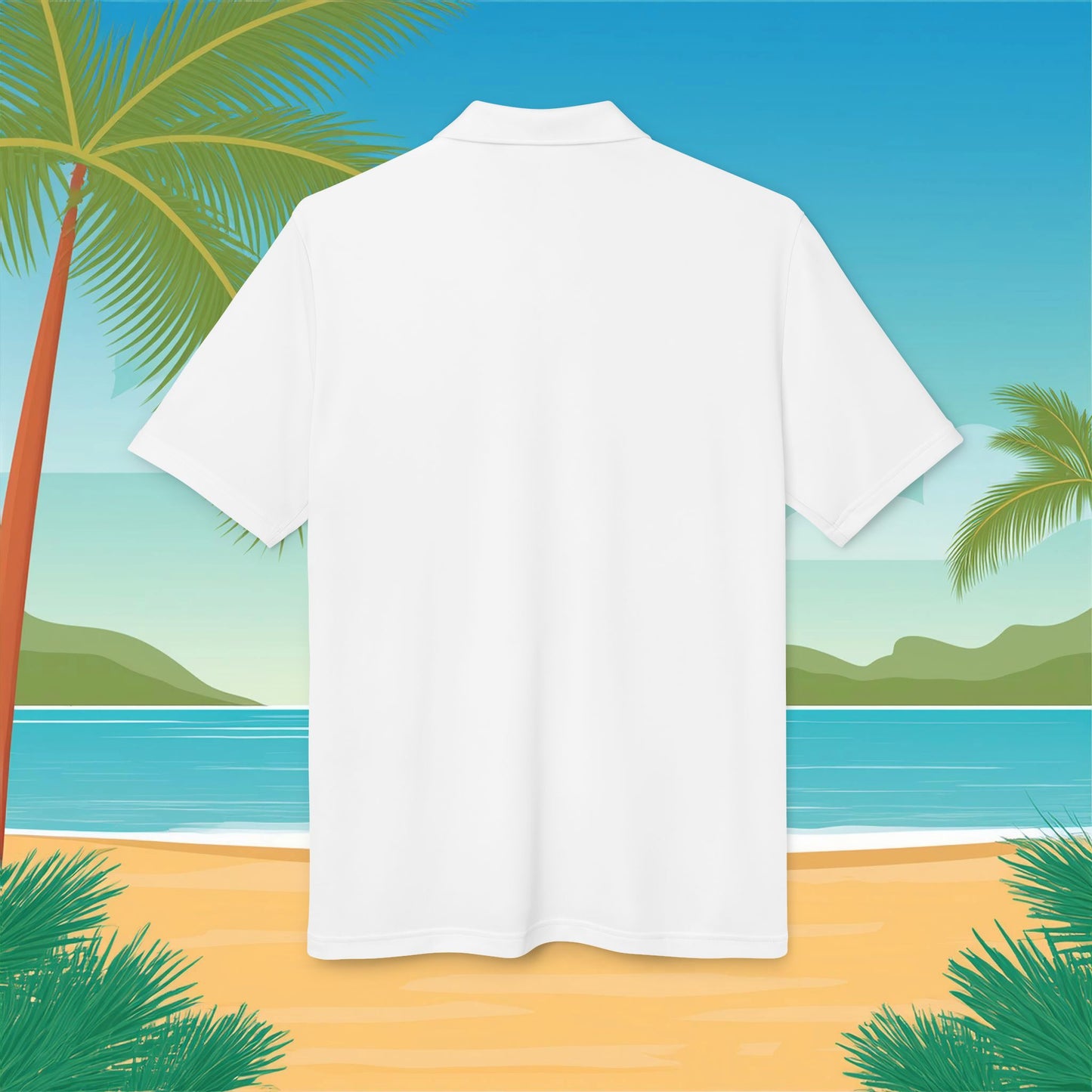 Miami Leaping Marlin adidas Performance Polo