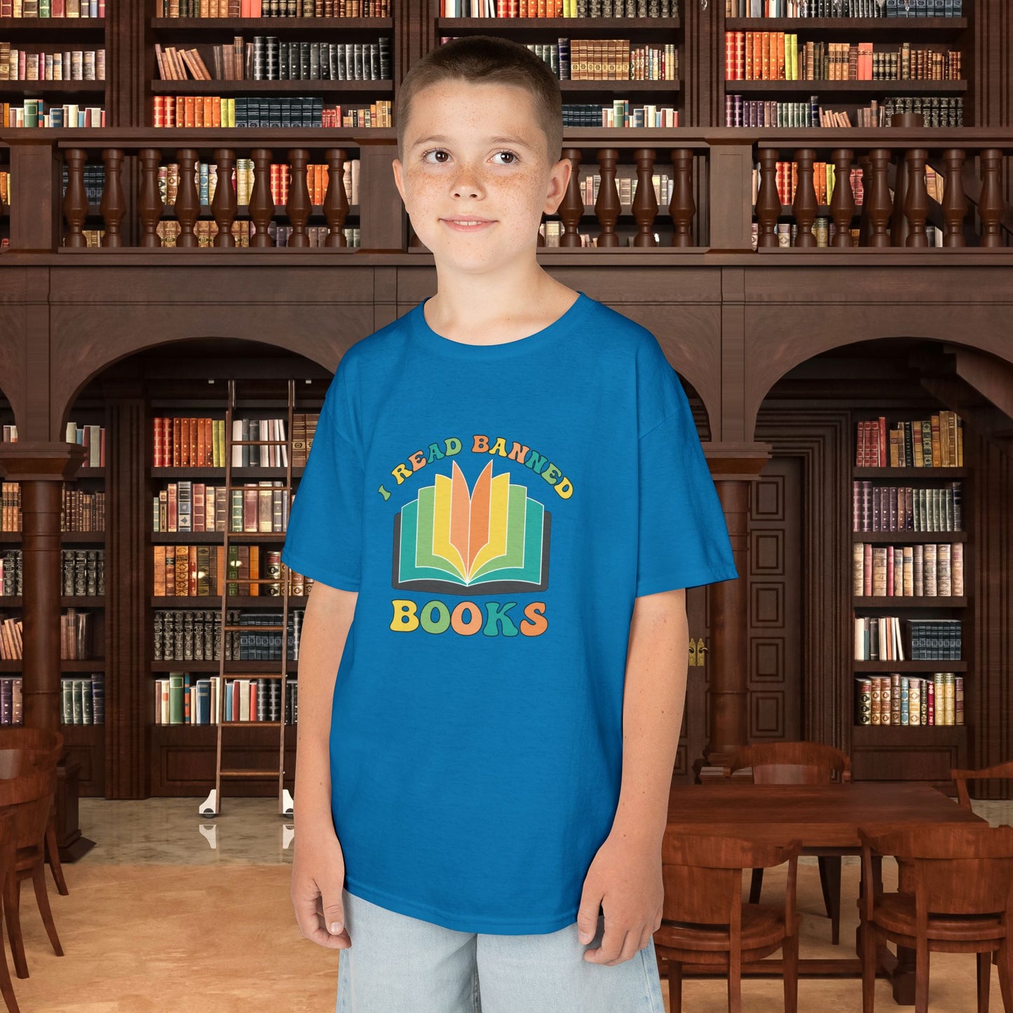 I Read Banned Books Kids Tee