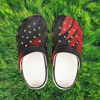 DC United Feather Kid's Foam Clogs