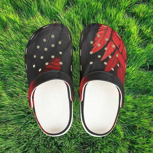 DC United Feather Kid's Foam Clogs