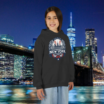 New York Bronx Baseball Youth Hoodie