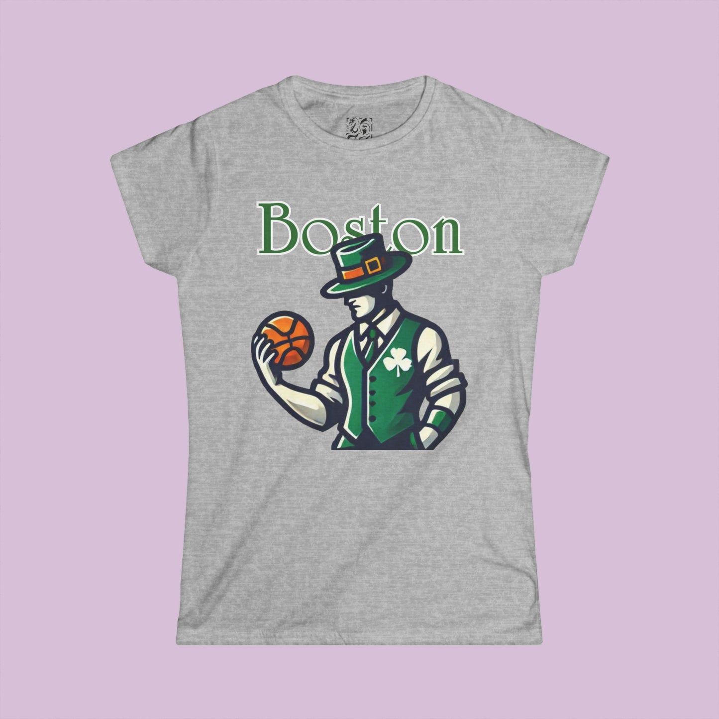Boston Basketball Women's Softstyle Tee