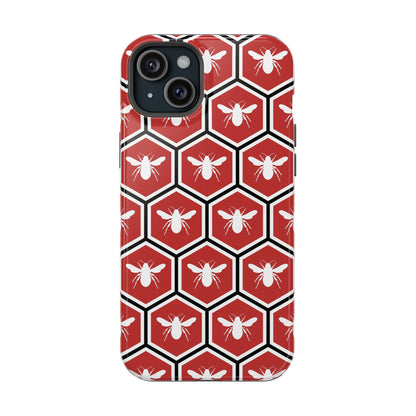 Honeycomb Bee Impact-Resistant Phone Case
