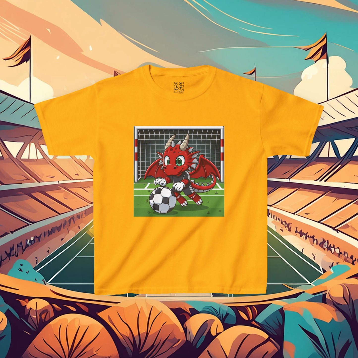 Wrexham Red Dragon Keeper Kids Tee