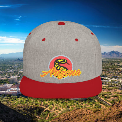 Arizona Baseball Flat Bill Snapback