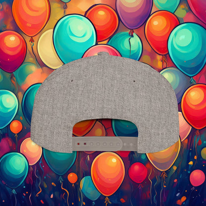 Rainbow Love Flat Bill Snapback