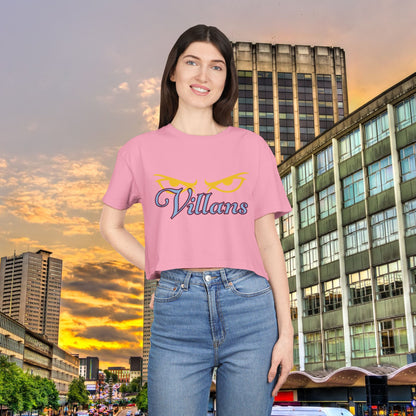 Villans Women's Crop Tee