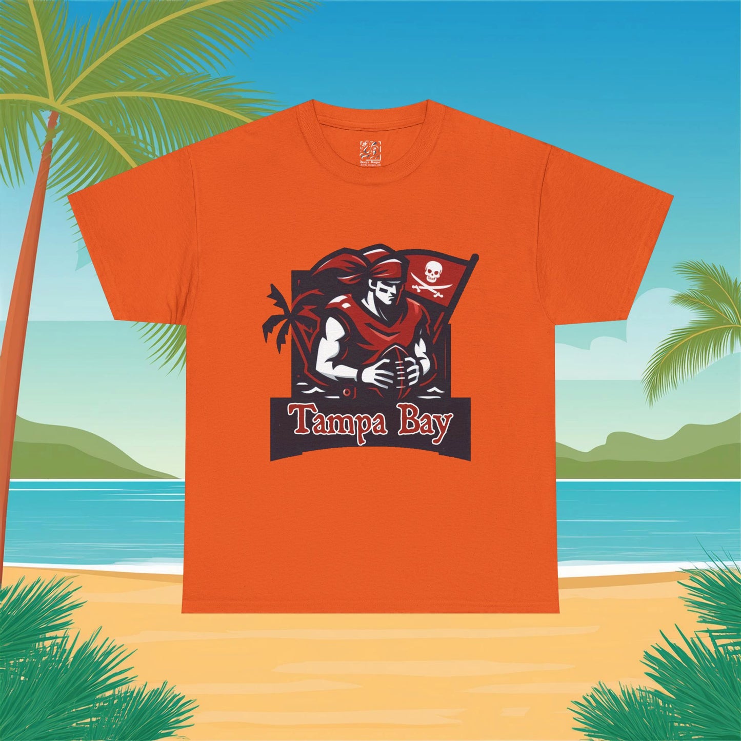 Tampa Bay Football Player Tee