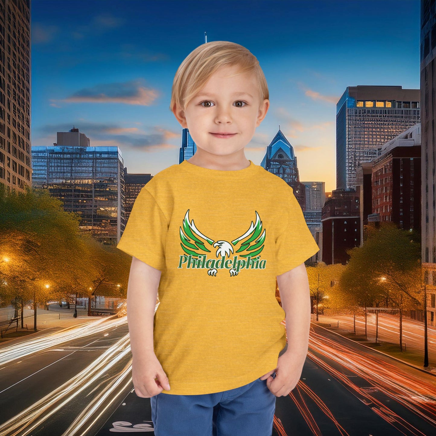 Philadelphia Eagle Logo Toddler Tee