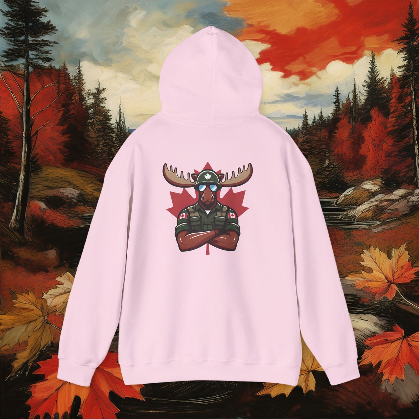 Canadian Moose "Antlers Up" Hoodie