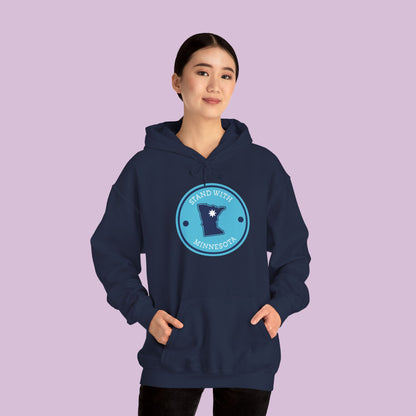 Stand With Minnesota Logo Hoodie